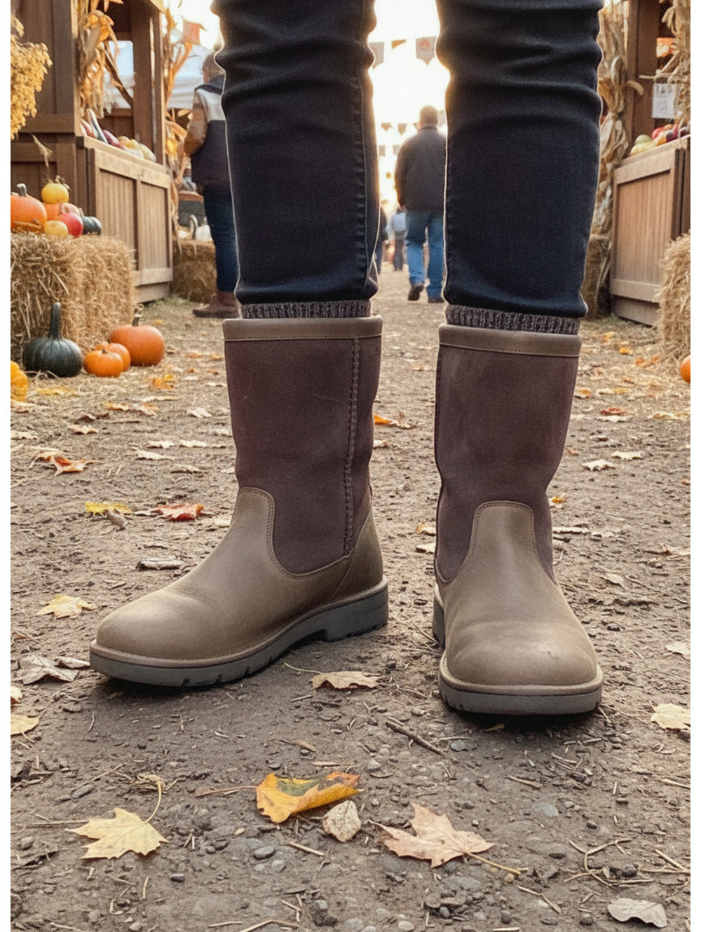 UGG Men's Foerster Waterproof Leather & Suede Winter Boots